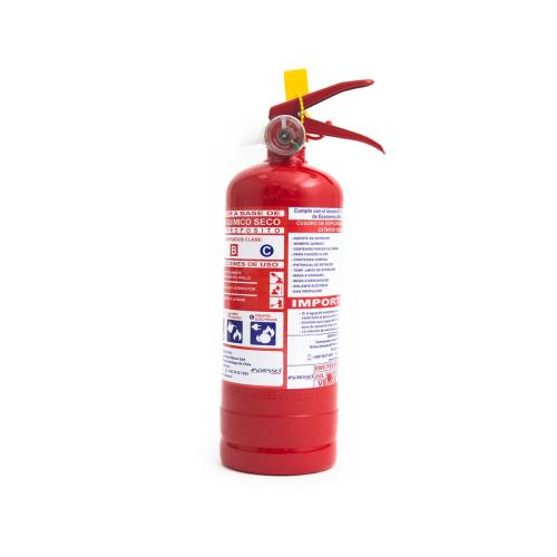Extintor Polvo Químico Seco (ABC) 1KG 75% F.M